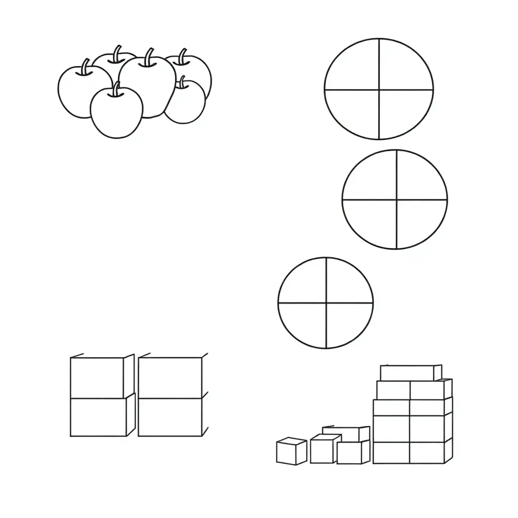 Division strategies illustration