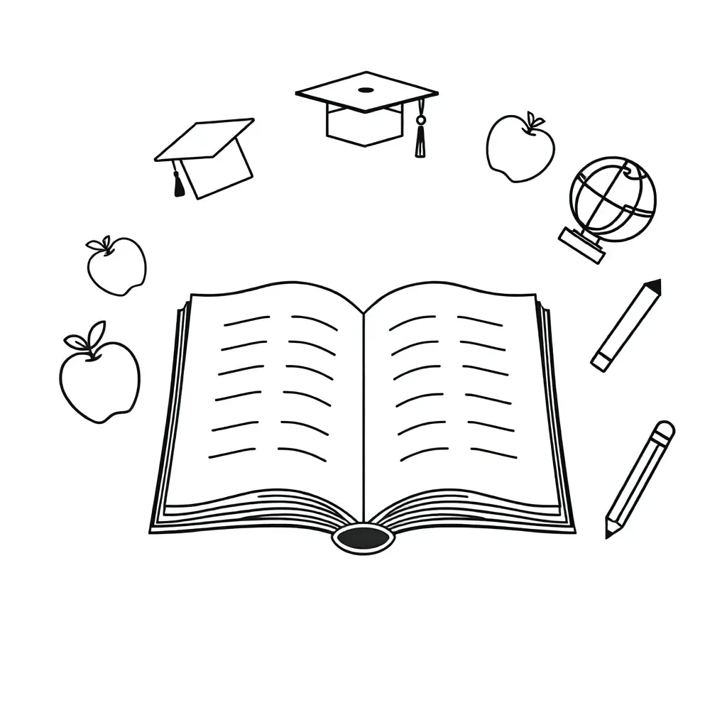Crossword puzzle illustration