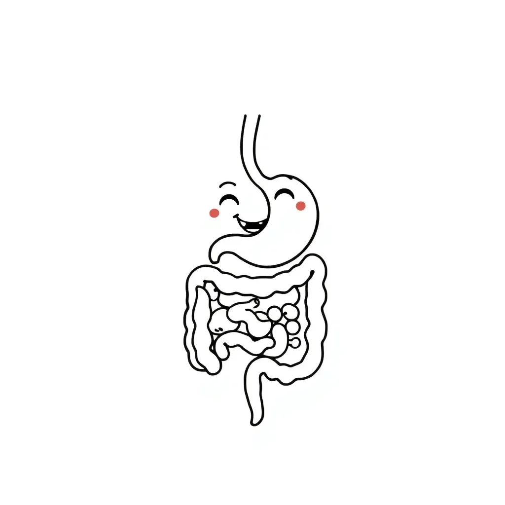 Digestive system diagram