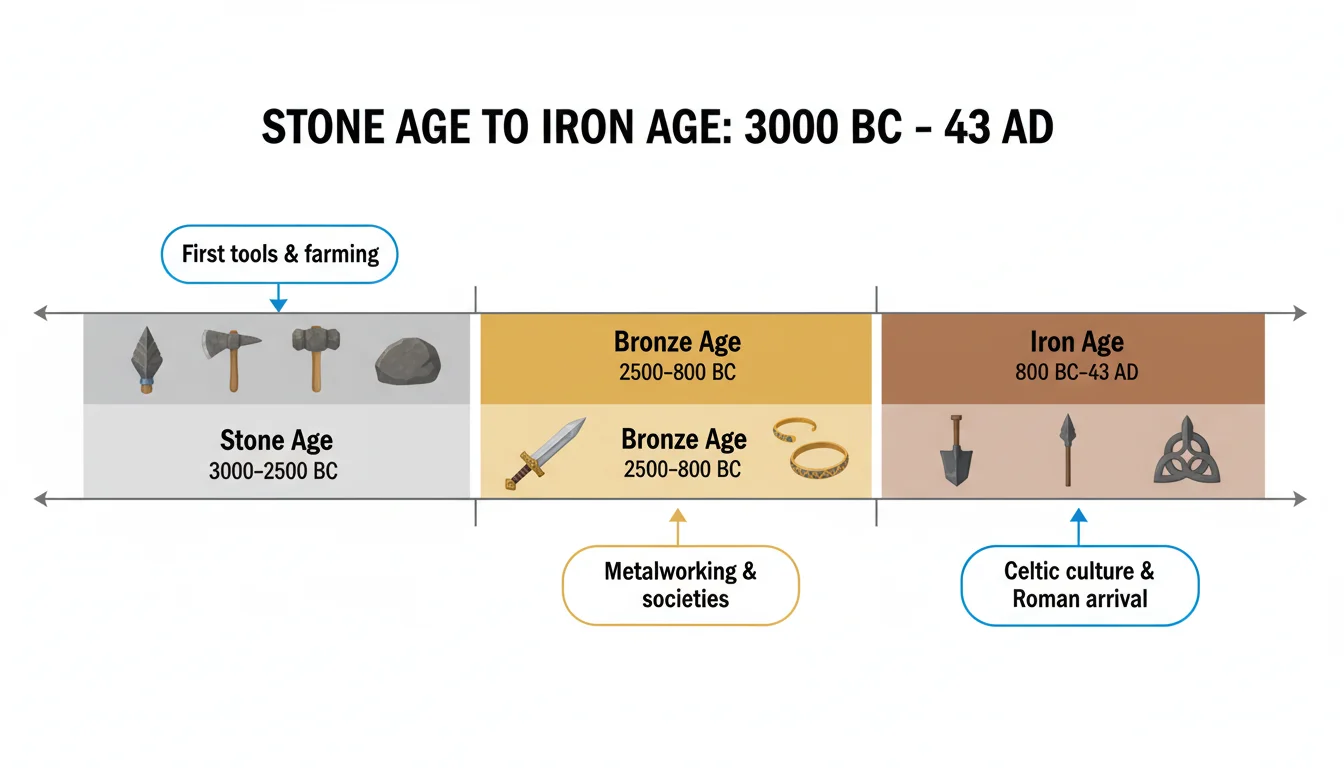 Timeline: Stone Age to Iron Age