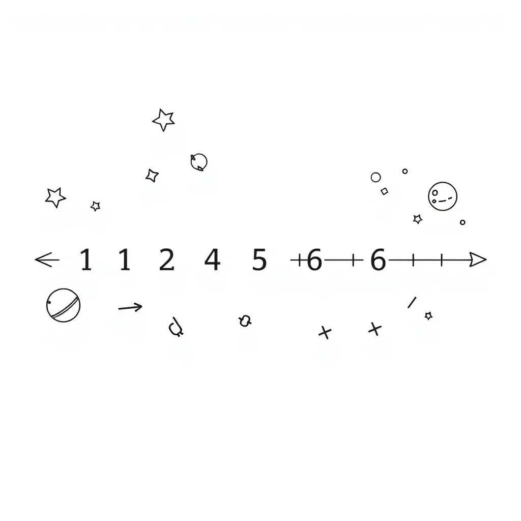 Scientific notation symbols and equations