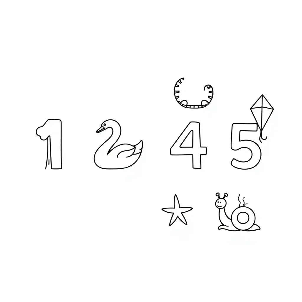 Numbers and counting illustration