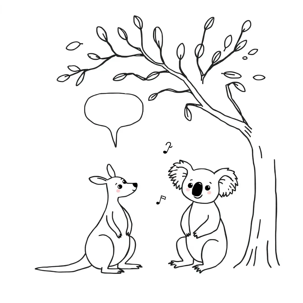 Speech bubbles with quotation marks