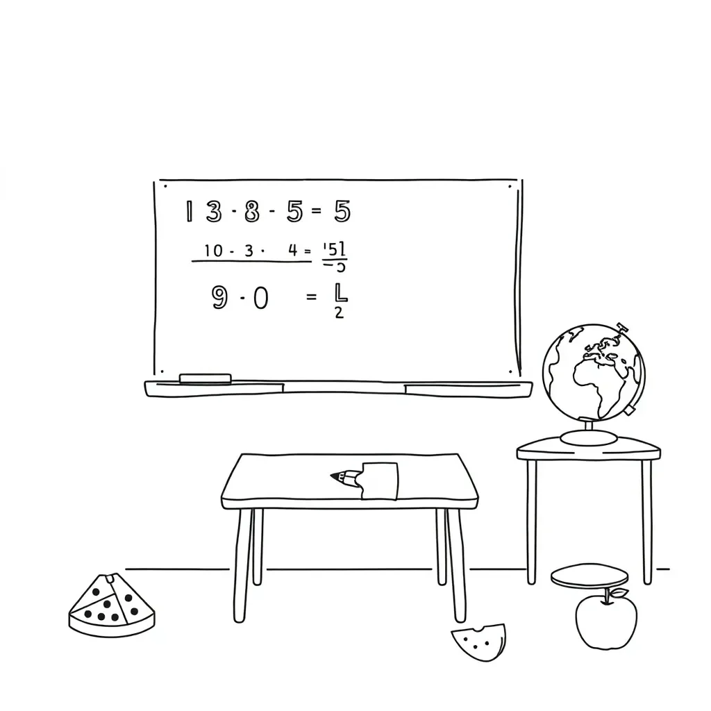 Division symbols and decimal numbers