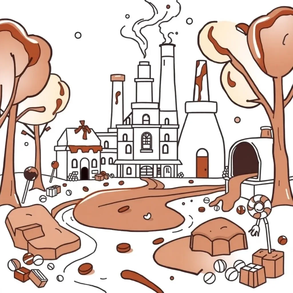 Charlie and the Chocolate Factory wrapper design