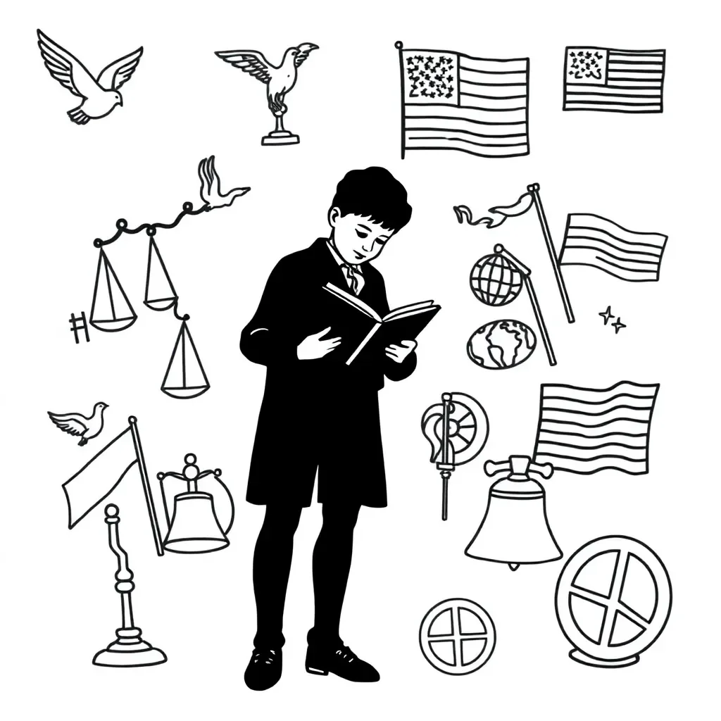 Worksheet illustration
