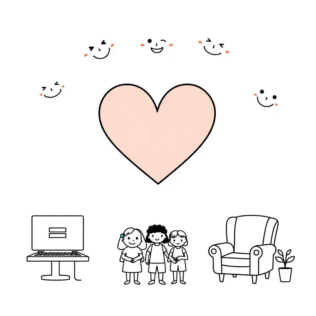 Mental health awareness illustration