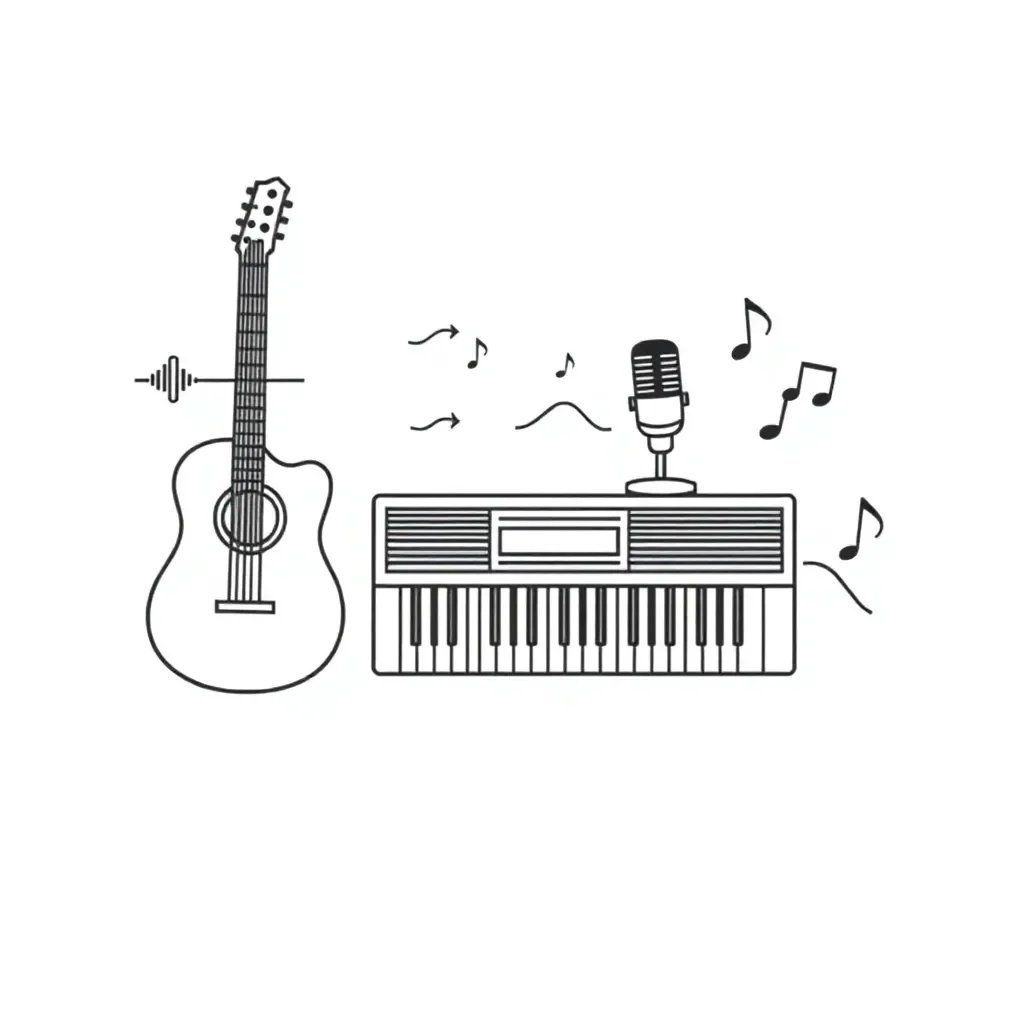 Garageband interface on computer screen