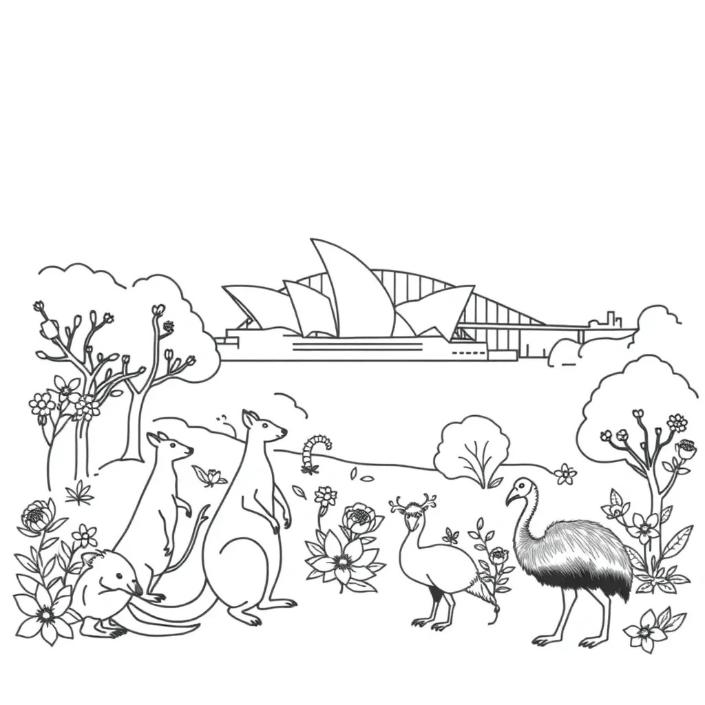 Australian animals at Sydney Zoo