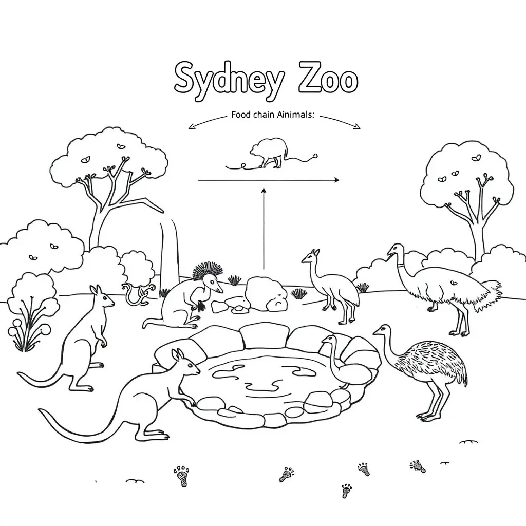 Australian animals at Sydney Zoo
