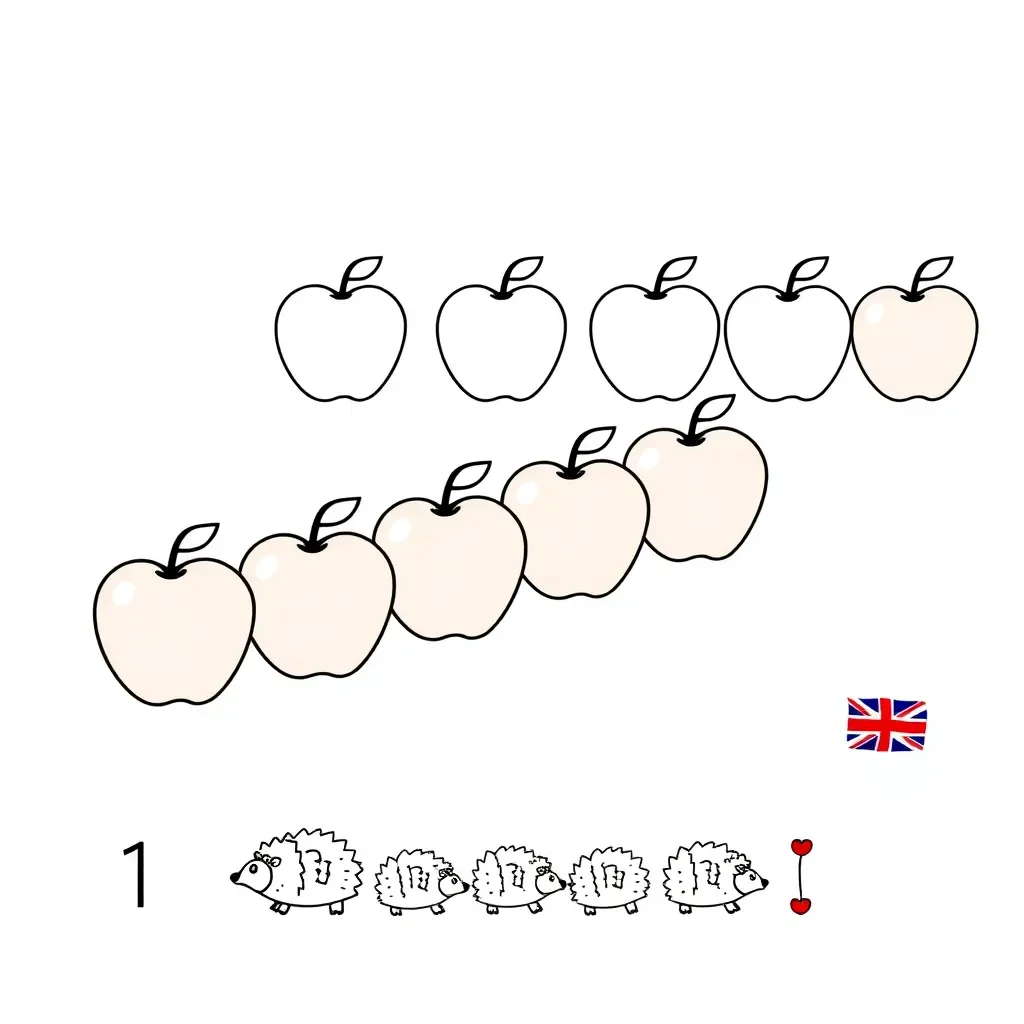Number bridge illustration
