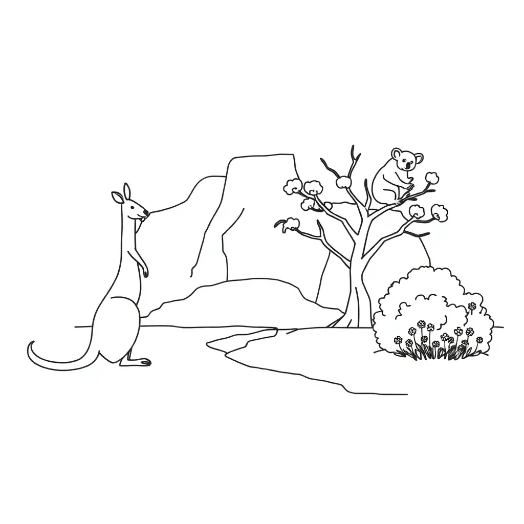 Grammar illustration with different types of nouns