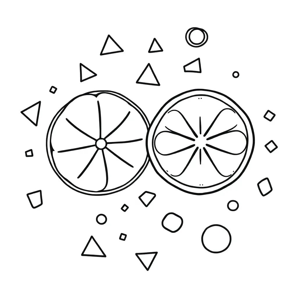 Fractions and LCD illustration