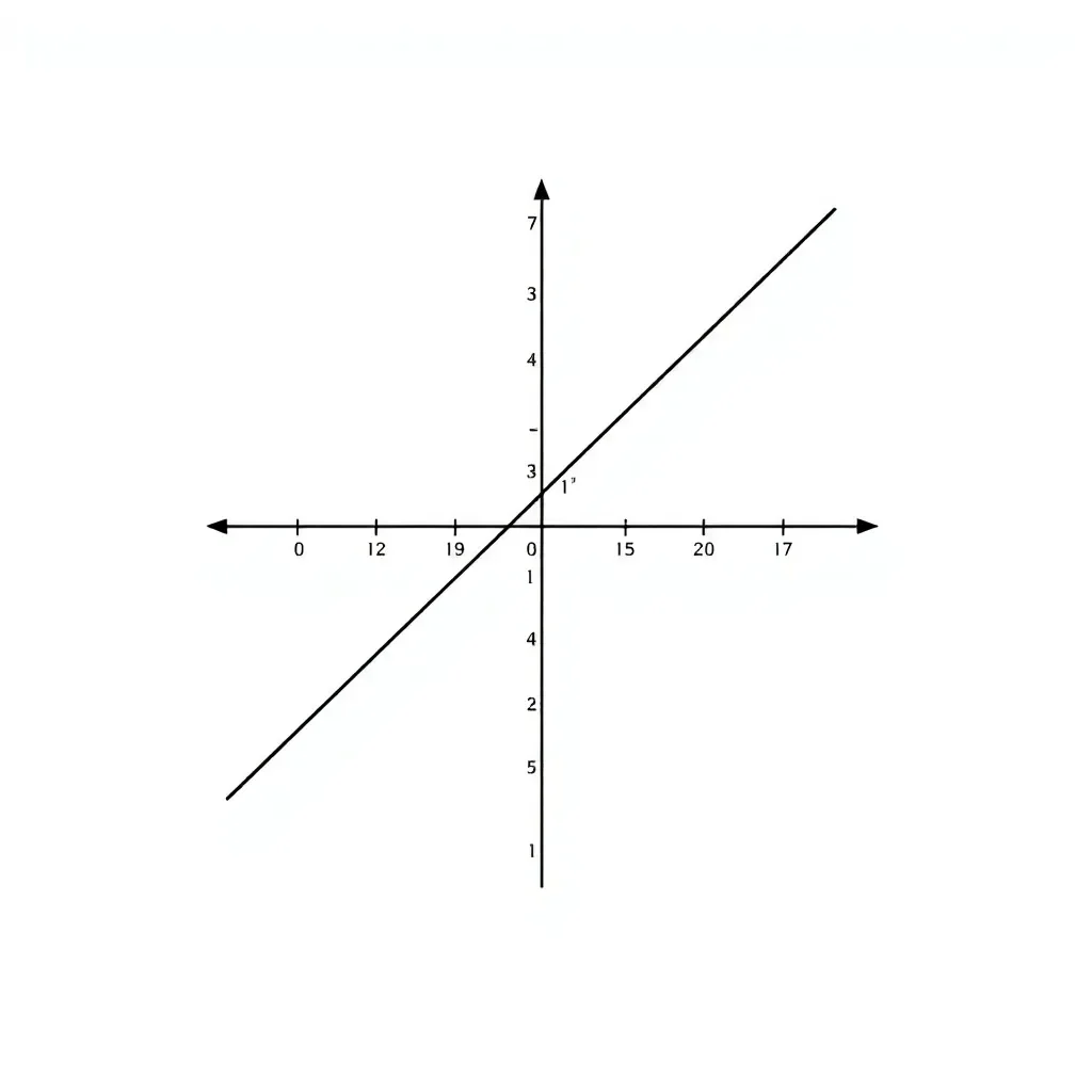 Graph with y-intercept illustration