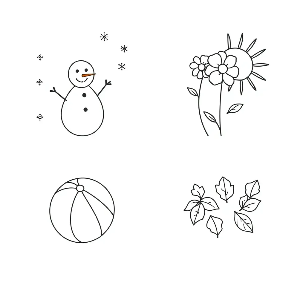 Earth's orbit and seasonal changes