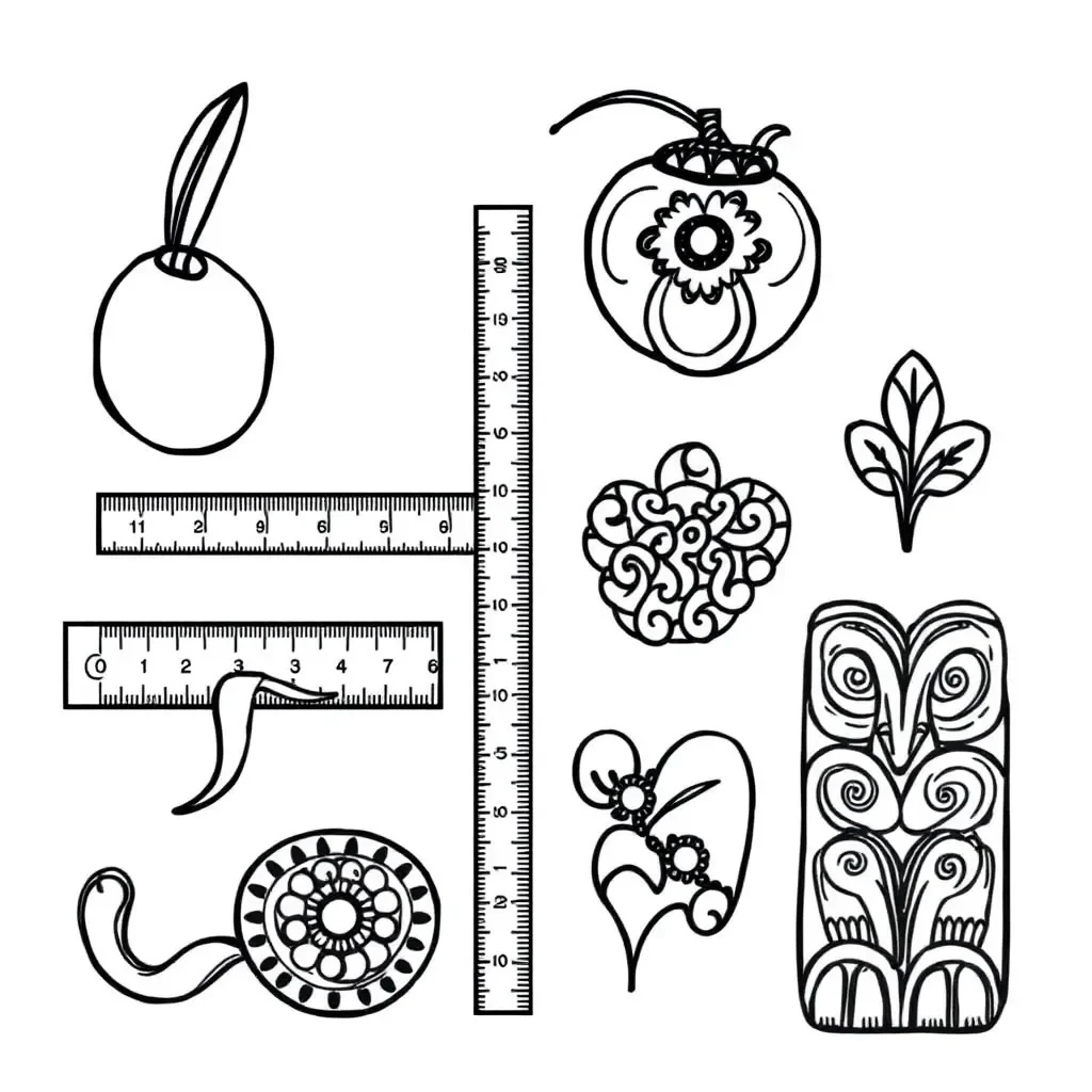 Measuring tools illustration