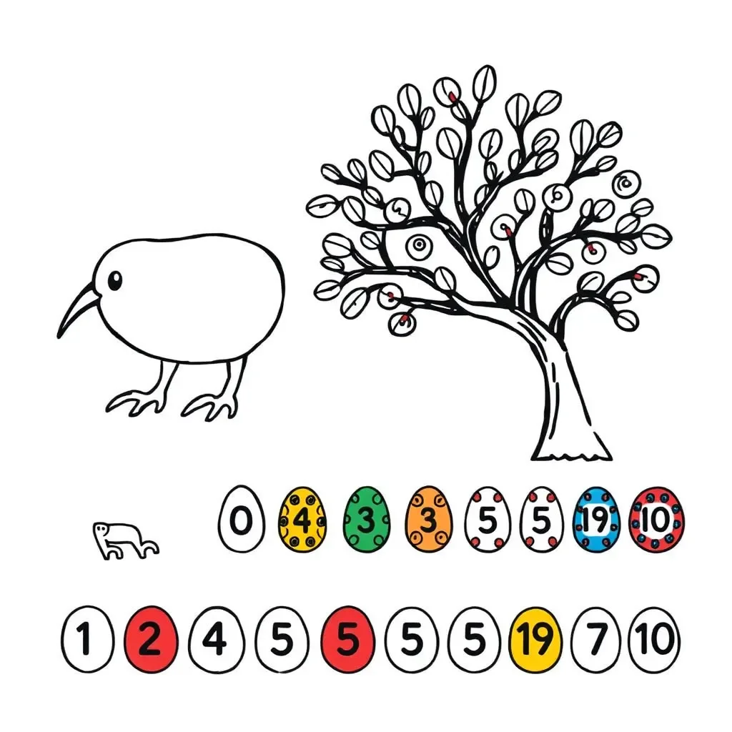 Numbers and counting illustration