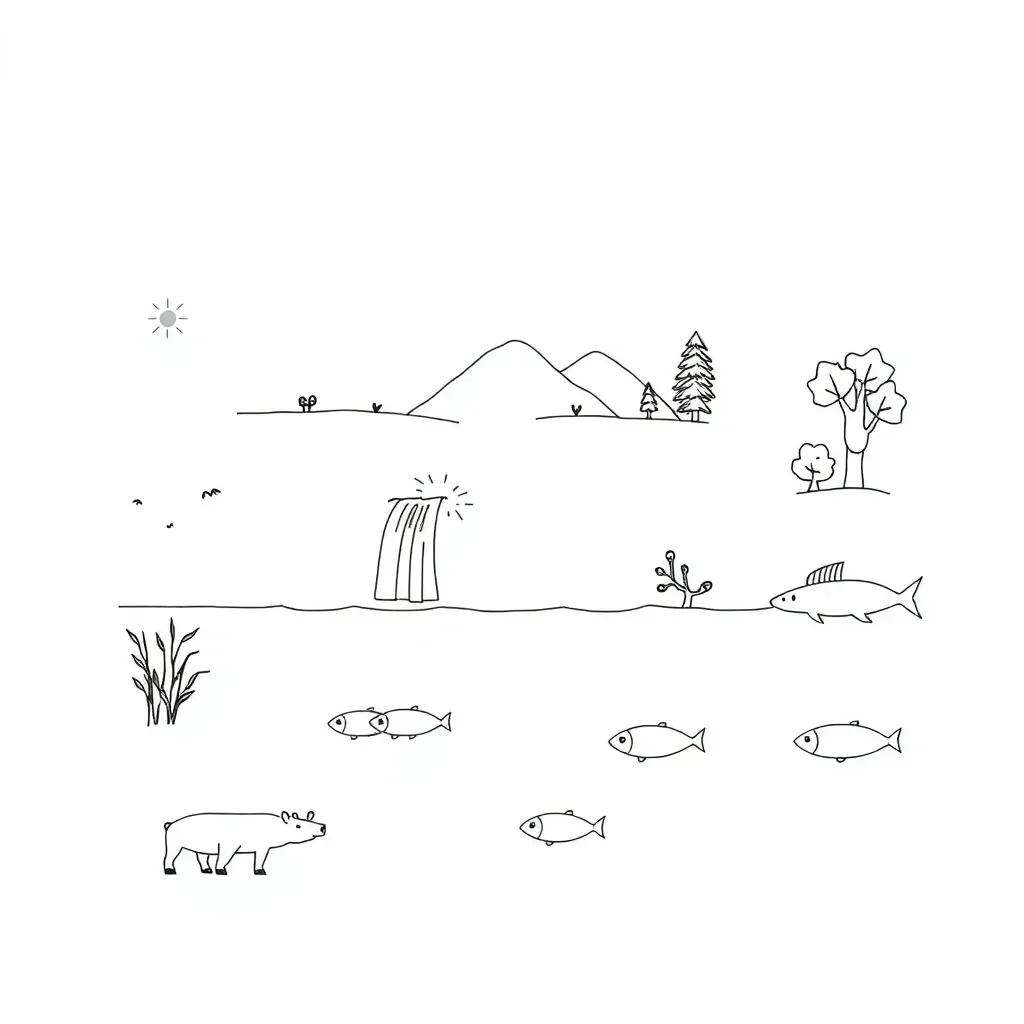 Various biomes including desert, rainforest, and tundra