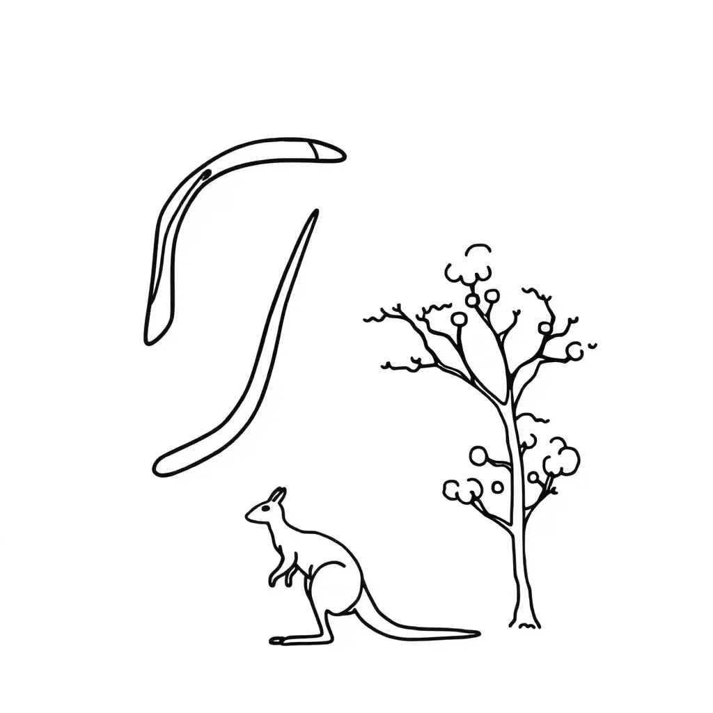 Historical timeline with Australian events