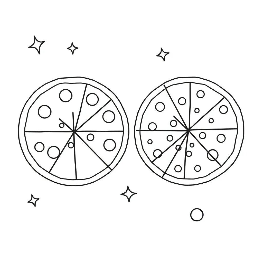 Dividing fractions illustration