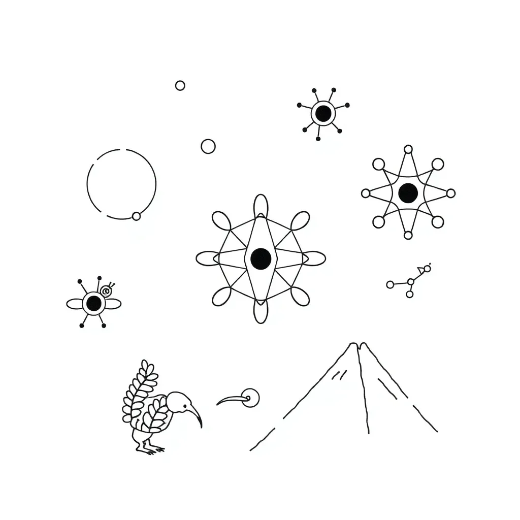 Atomic structure diagram showing nucleus and electrons