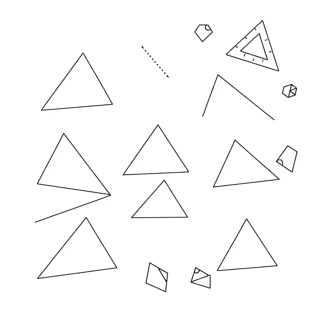 Triangle classification diagram