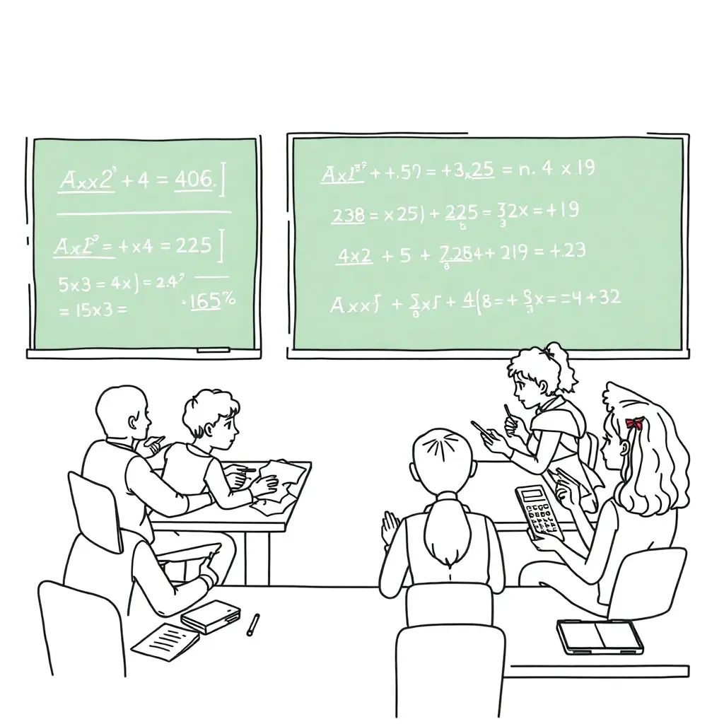 Algebraic expressions illustration