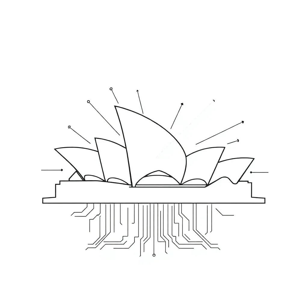 Laser beam illustration