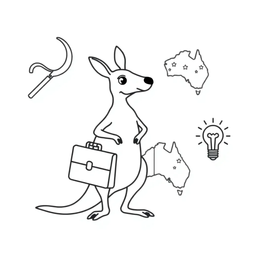 Business pitch presentation illustration