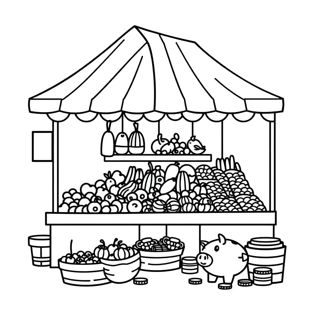 Business profitability illustration