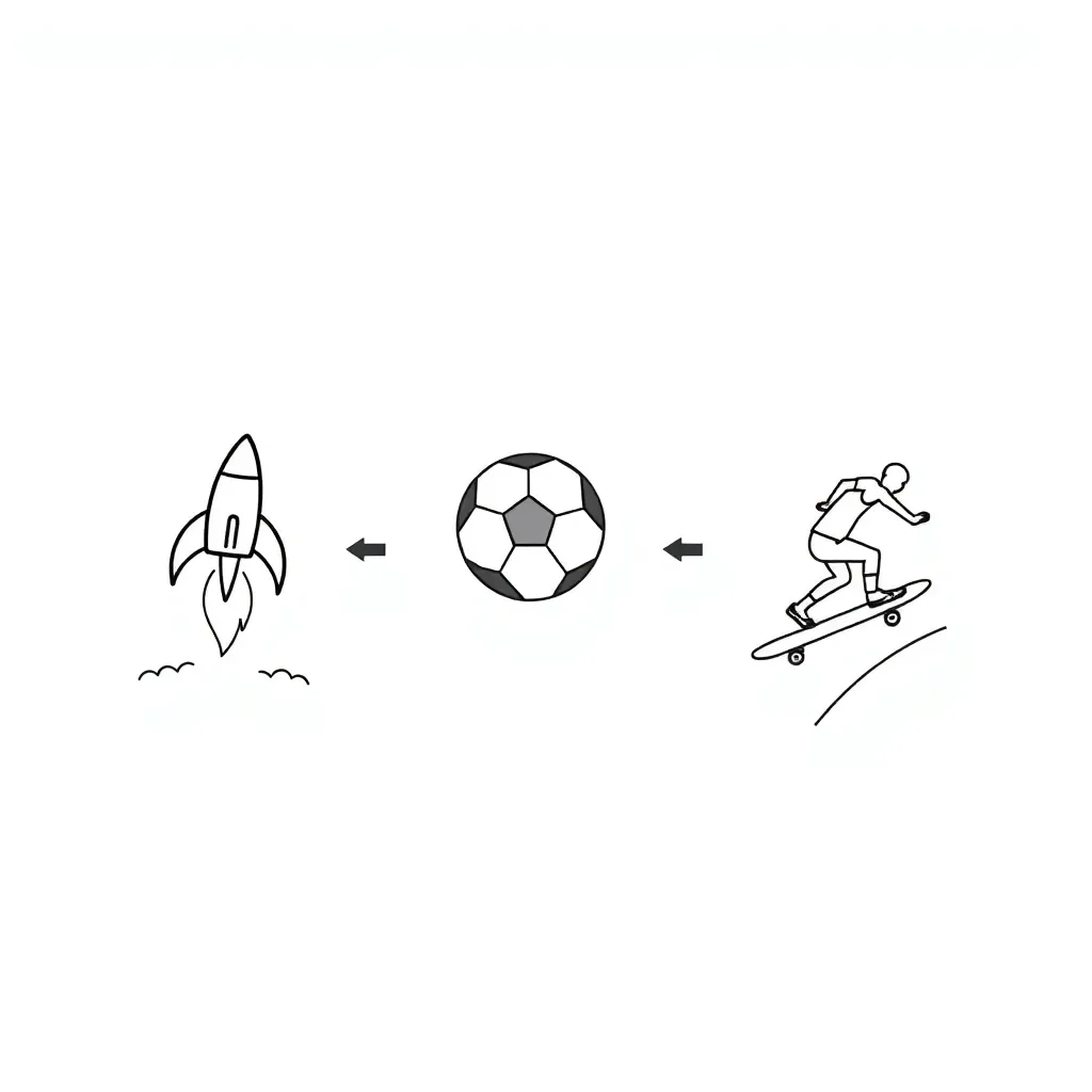 Newton's Laws illustration
