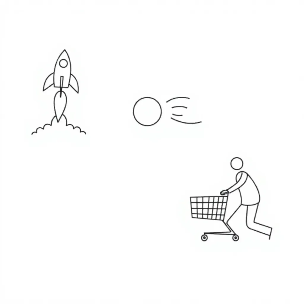 Newton's Laws illustration