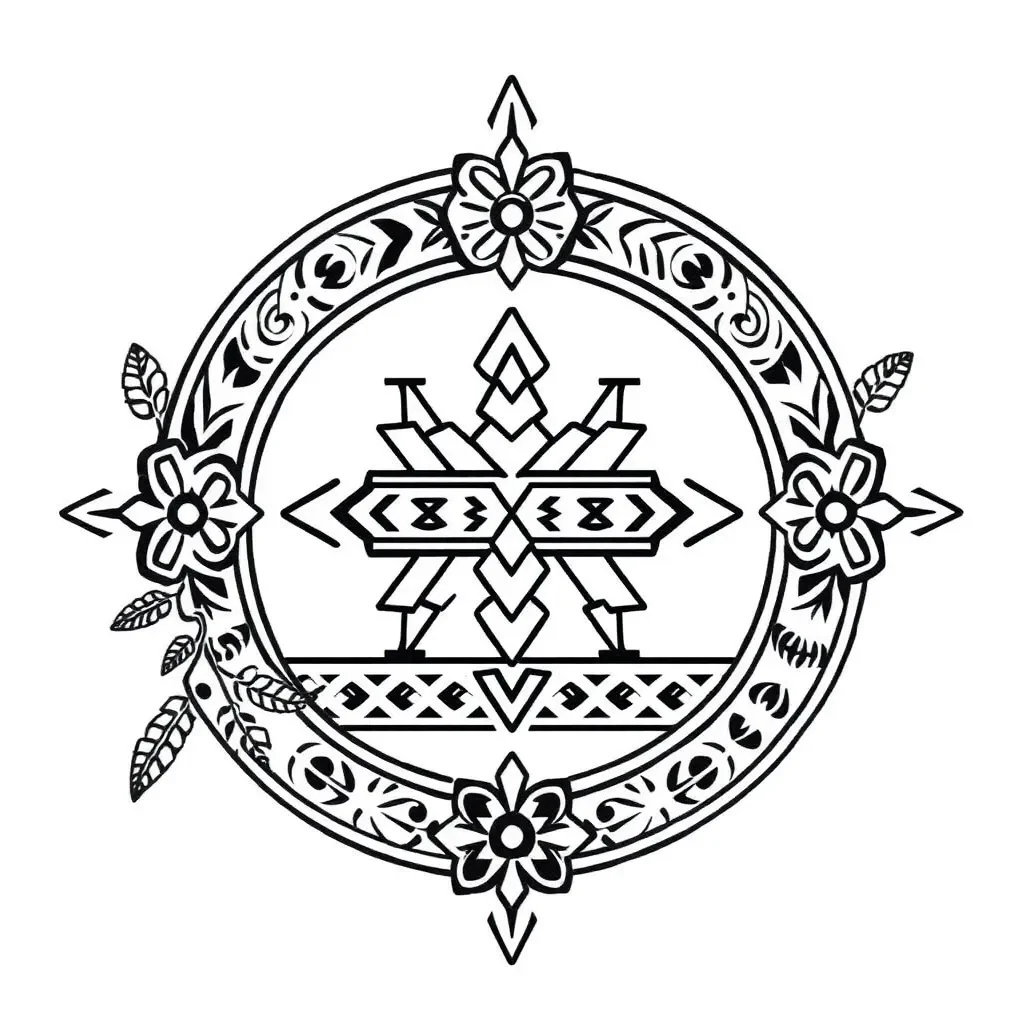 Fractions division illustration