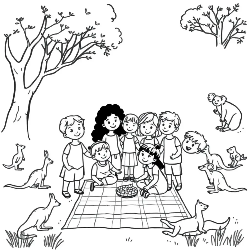 Groups of objects illustration