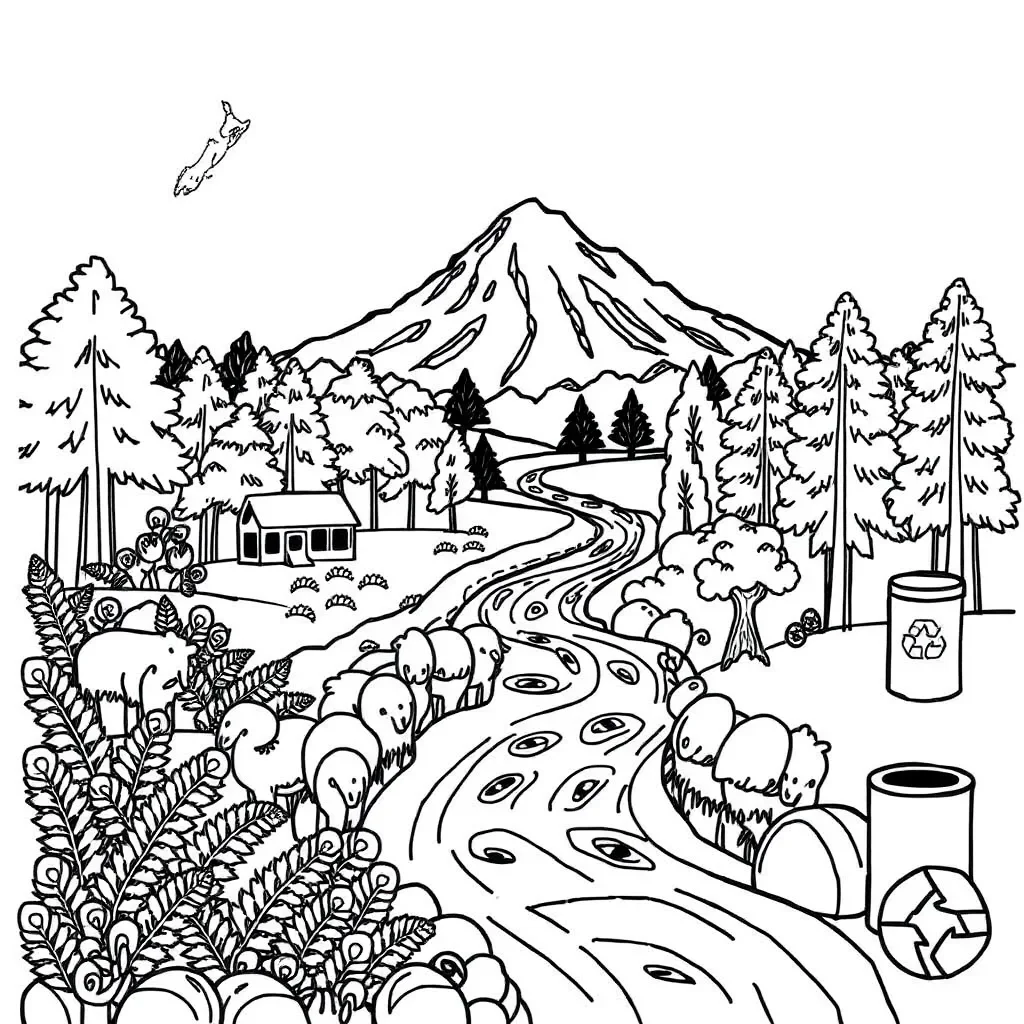 Environmental impact illustration
