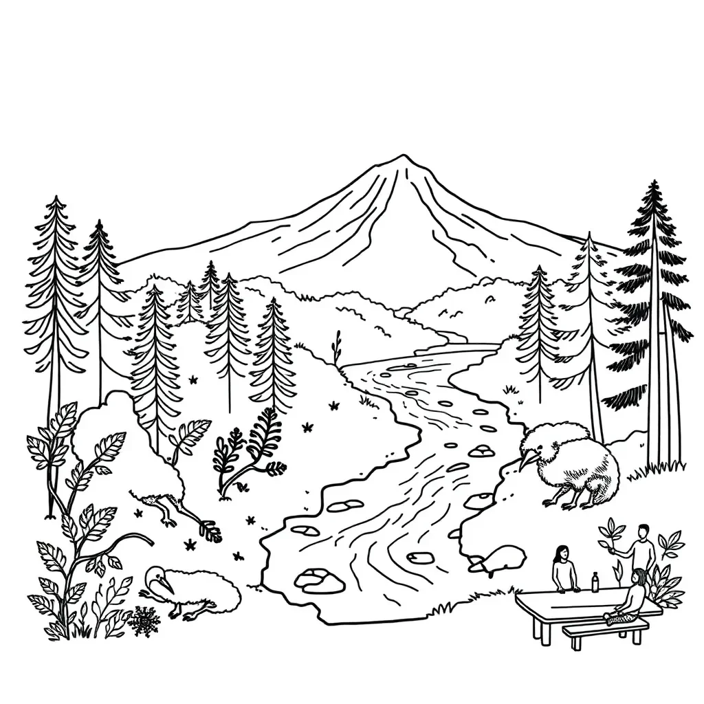 Environmental advocacy illustration