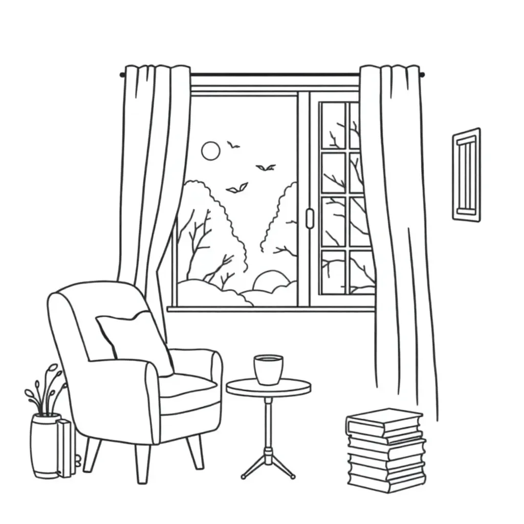 Children reading adventure books