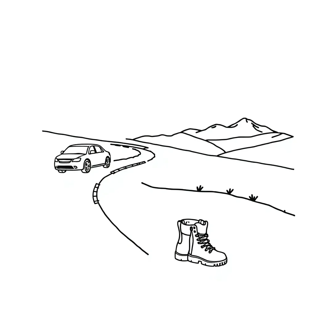 Distance measurement illustration