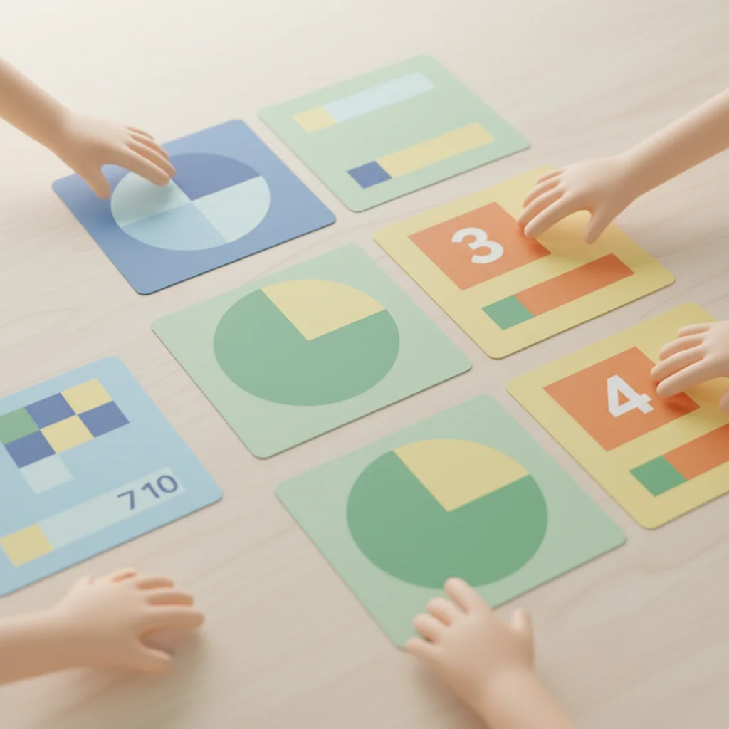 Starter: Fraction-Decimal-Percentage Matching