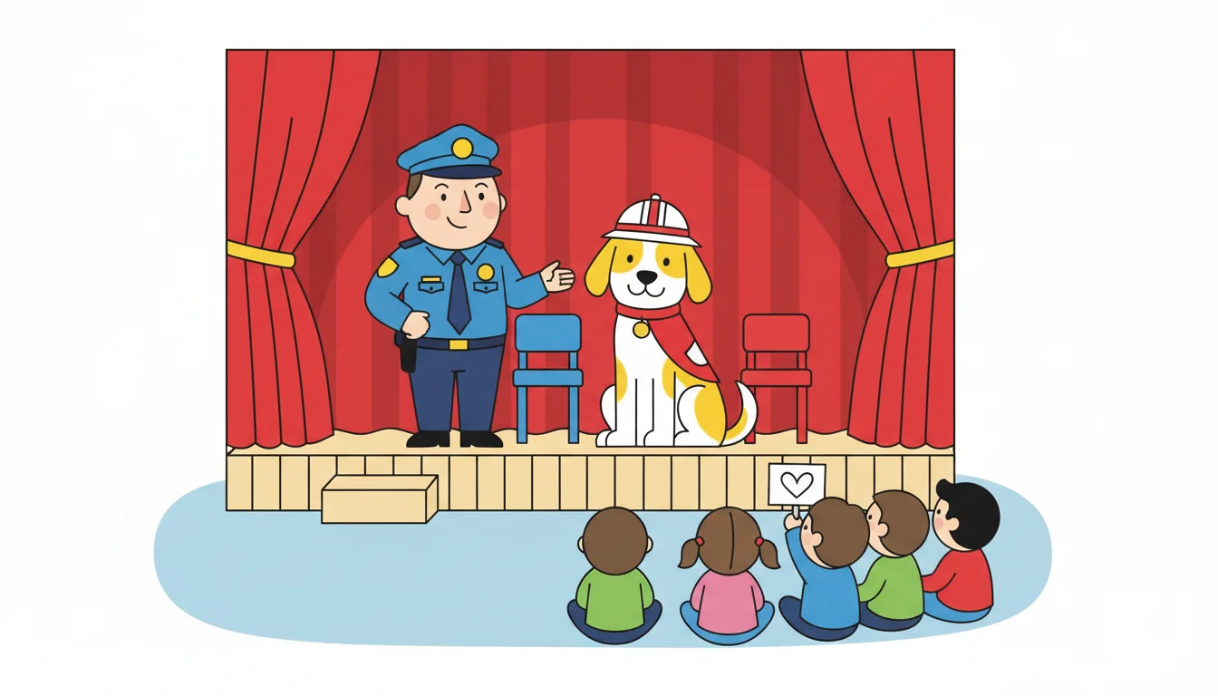 Meet Officer Buckle and Gloria