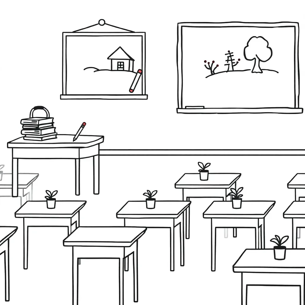 Worksheet illustration