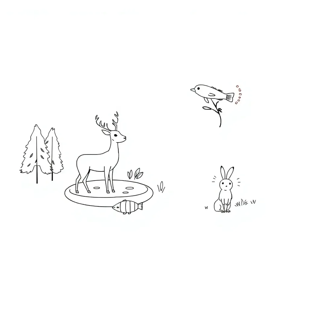 Animals in nature