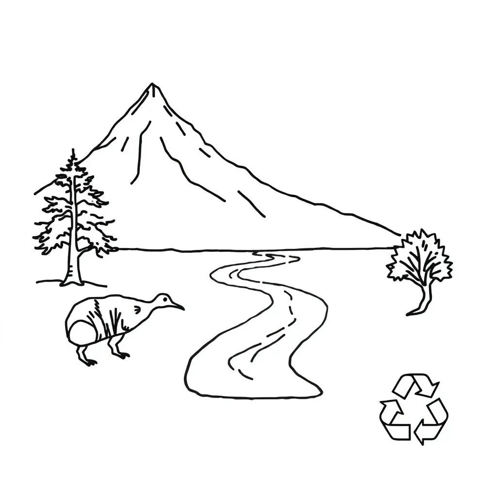Environmental protection illustration
