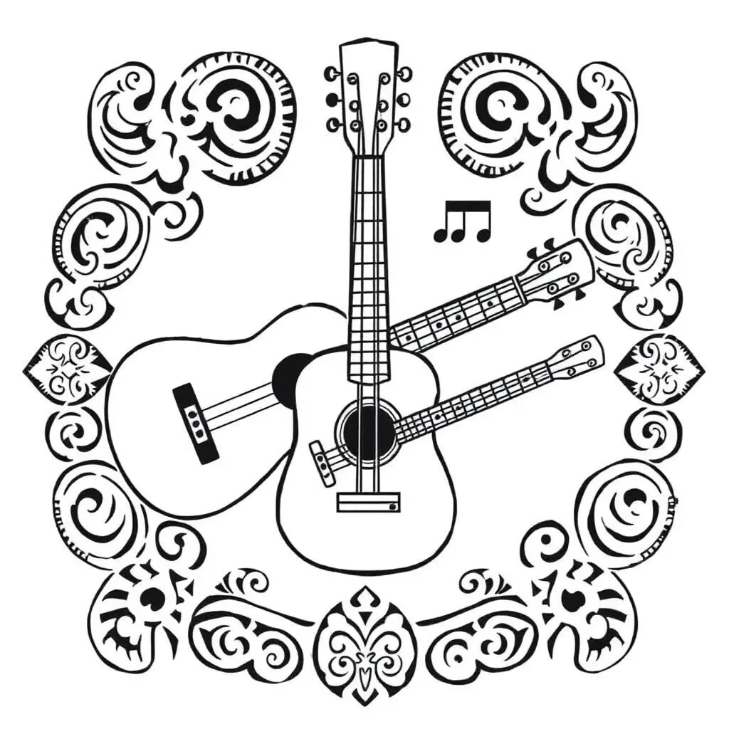 Musical notes and songwriting elements