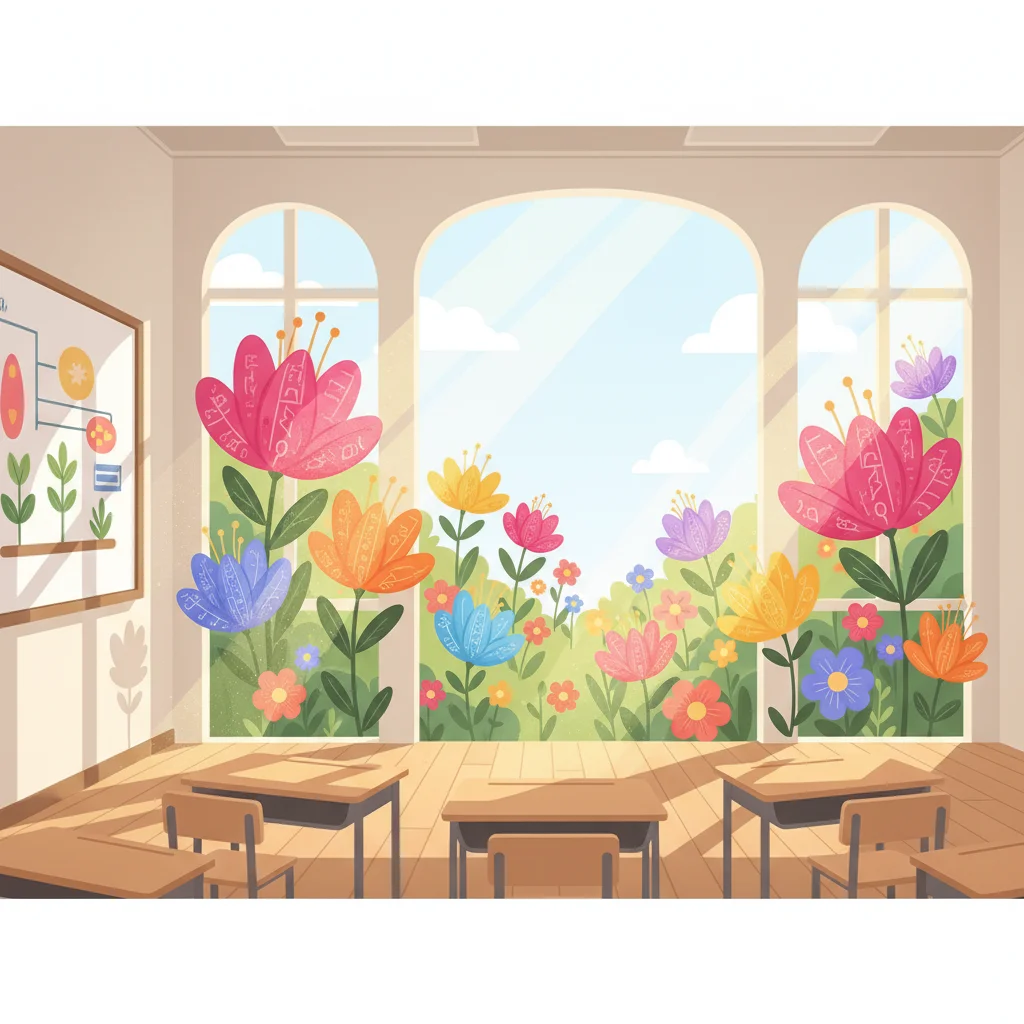 Spanish Verb Garden Creation Project
