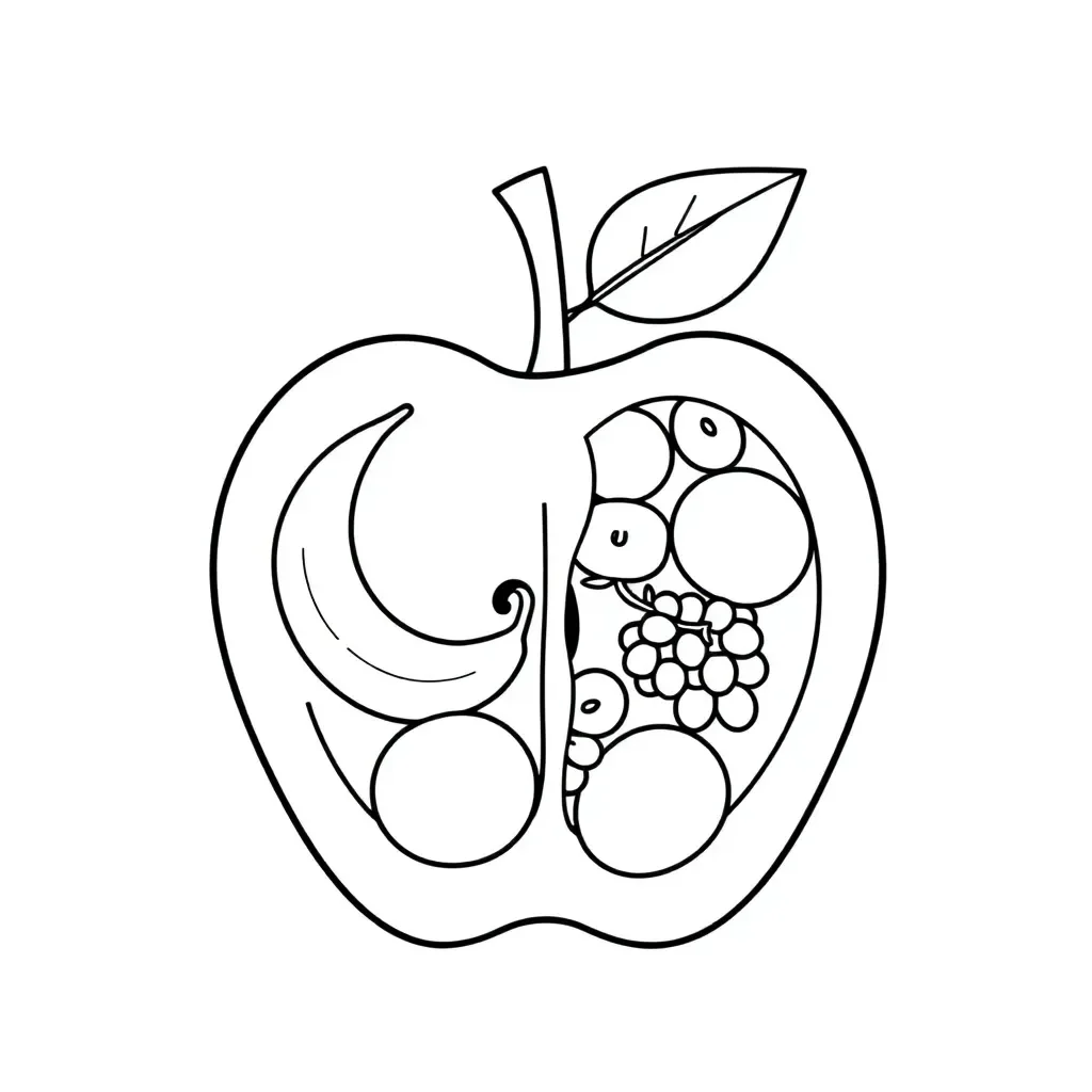 Division worksheet illustration