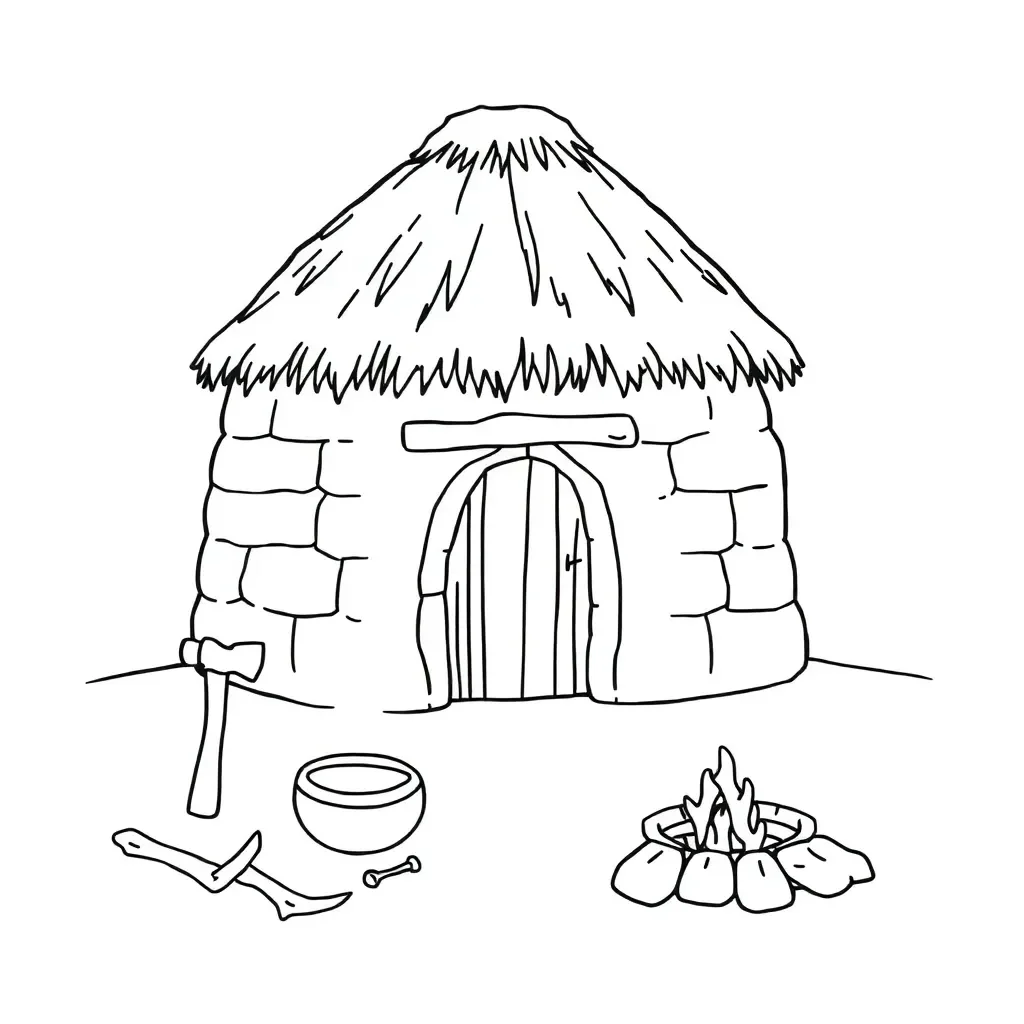 Stone Age tools and pottery