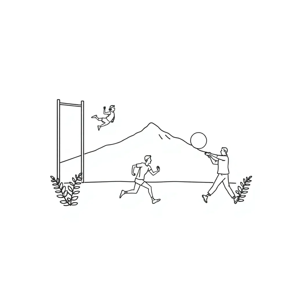Athletics illustration