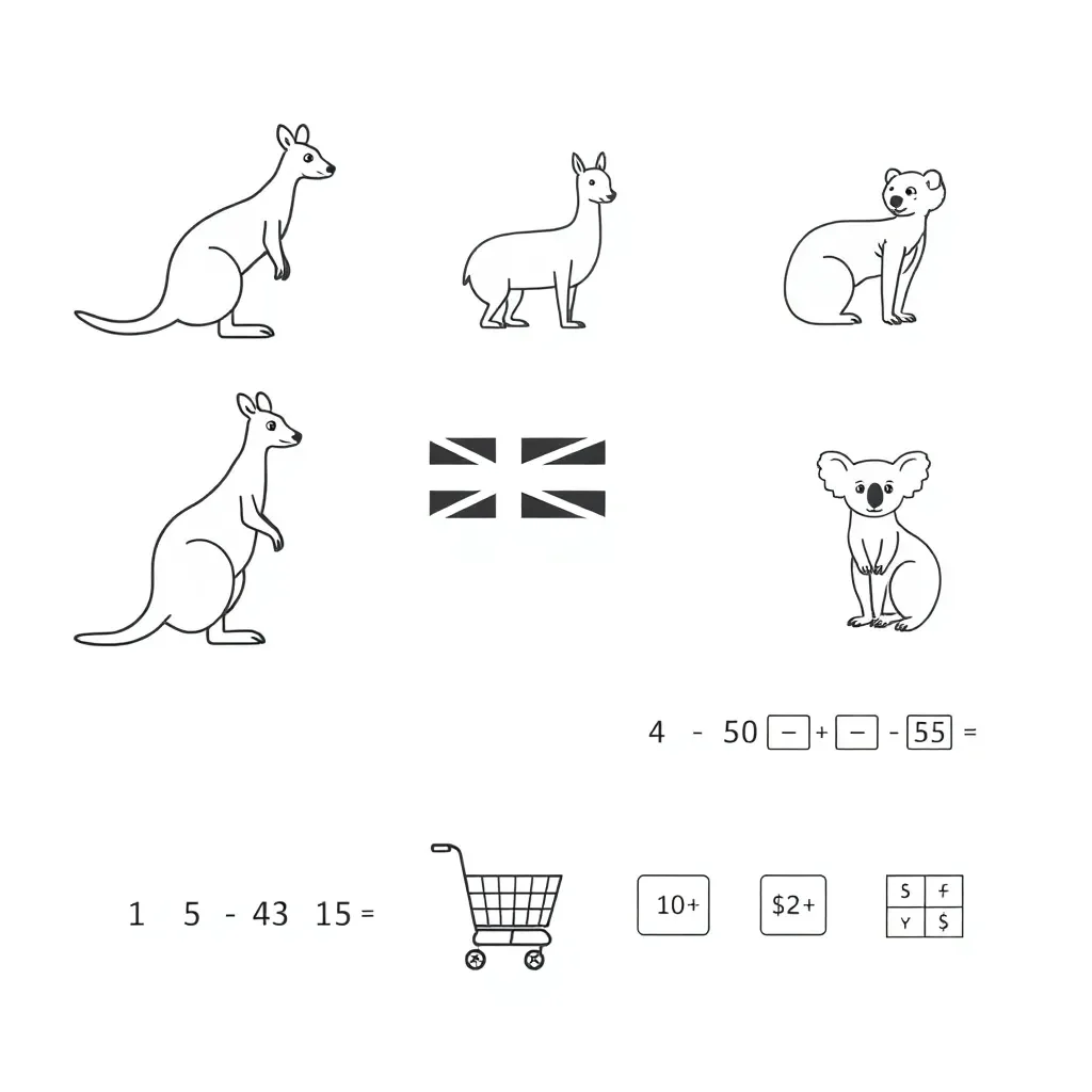 Decimal addition illustration