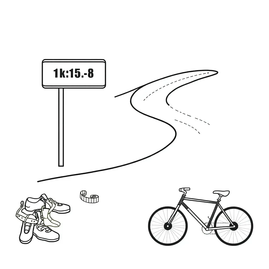 Distance measurement illustration